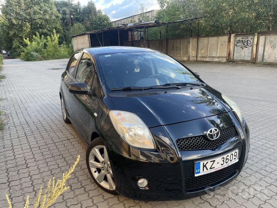 Toyota Pārdod sportisko Yaris TS versiju 2008.gada ar 1.8