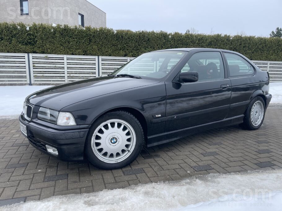 BMW Melns E36 nesen atbraucis no Vācijas. 