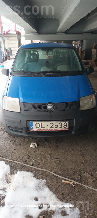Fiat Tirgoju Fiat panda, jautājumus telefoniski. 