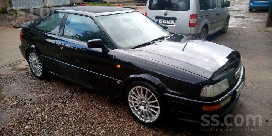 Coupe 2.3 quattro, līdzi varu dot otru dzinēju, ātrumkārbu, un citas Detaļas