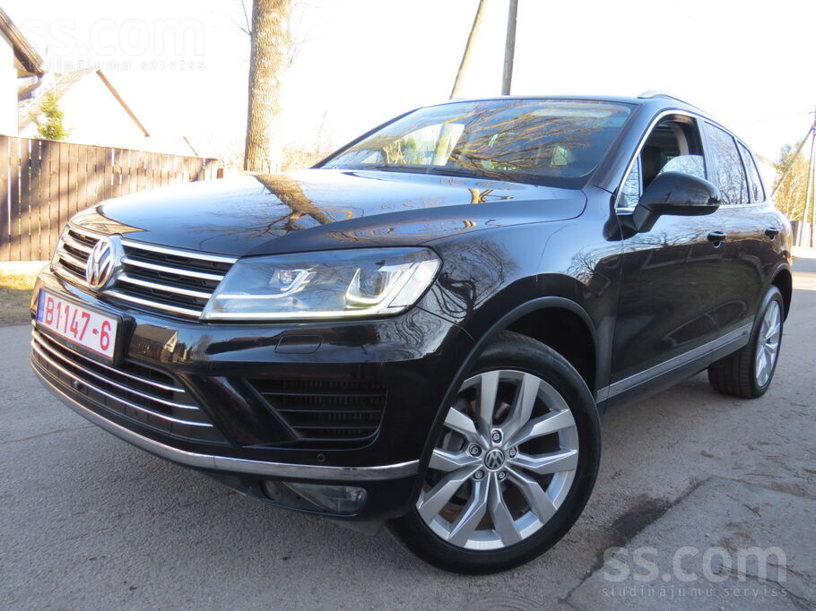 Volkswagen Melns ar melno salonu. Face lift. Full option. 193