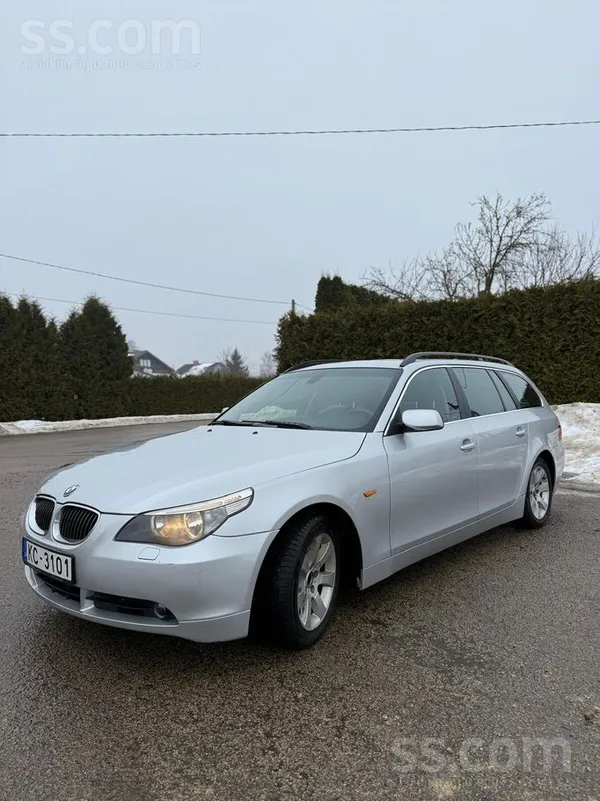 BMW 525d 130kw jauna TA 24.02.2027, manuāla atrumkārba