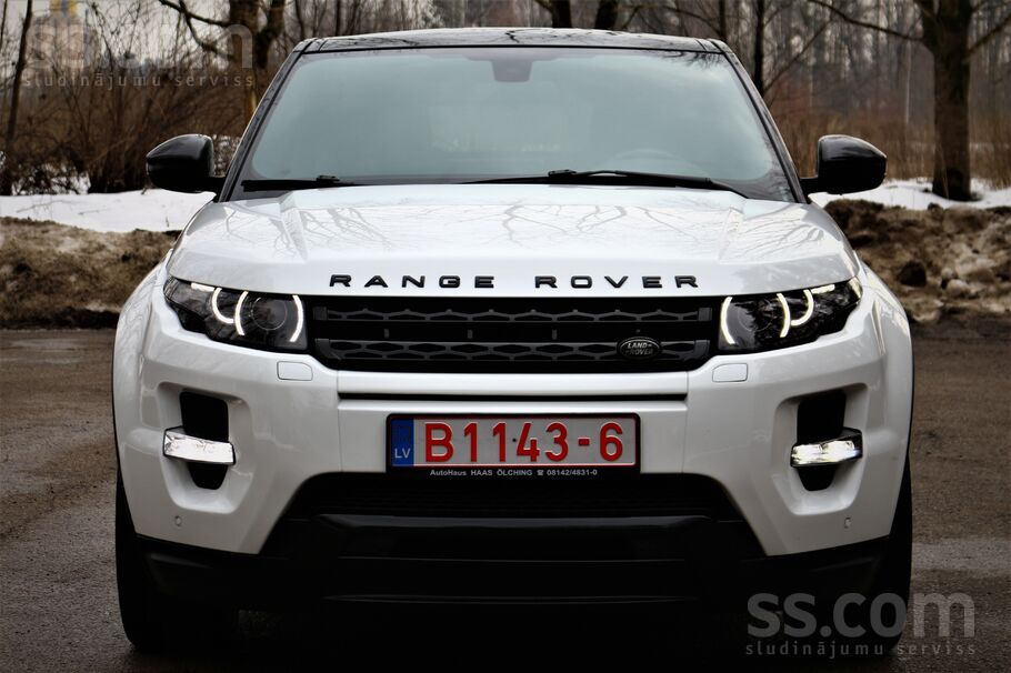 Tikko ievests no Nīderlandes - Range Rover Evoque 2.2 Td4 Prestige - Auto ar