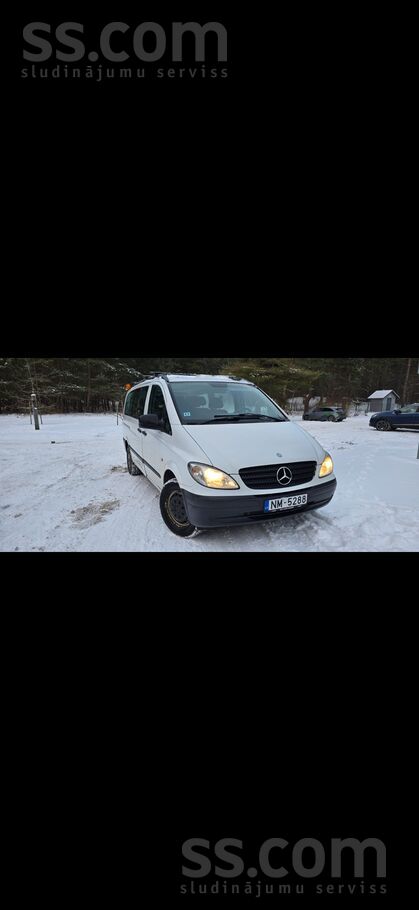 Mercedes Mercedes Vito 2010.2.2 dizelis. 9vietas. 6 atrumu 