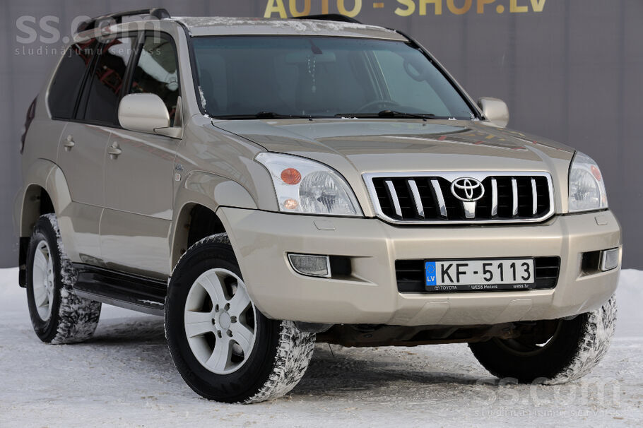 Toyota Pārdod Toyota Land Cruiser 3.0 dīzelis, 122 kw, 4x