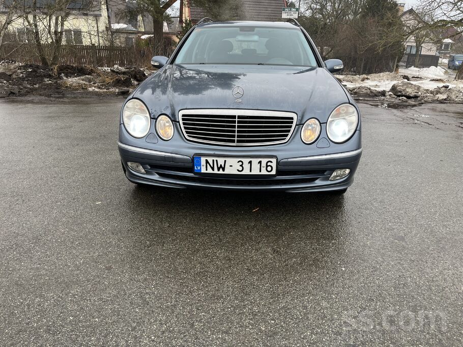 Pārdodu Mersedes Benz W211 E270. Mašīna ir laba stāvokļi gan tehniski, gan v