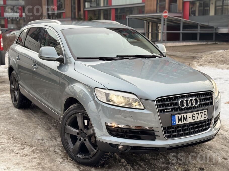 100%bez rūsas, 7.Vietas, Ta02/2027.G, Audi q7, 3.0d, 171kw, quattro, bez pir