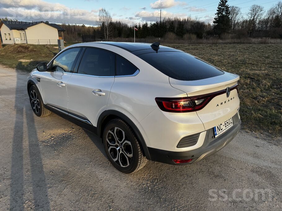 Tiek pārdots Renault Arkana teicamā tehniskajā un vizuālajā stāvoklī. Auto i