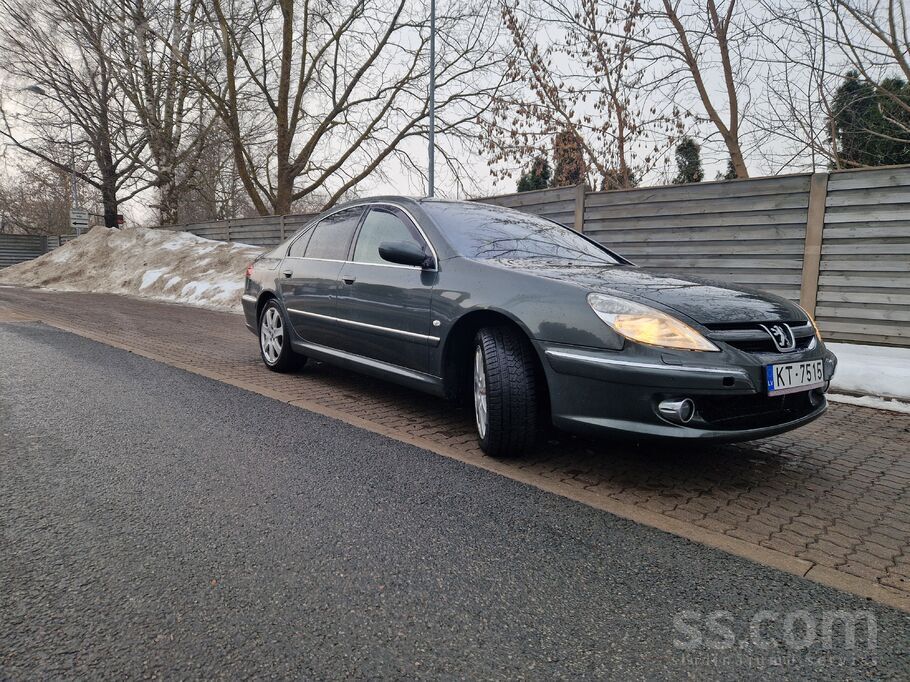 Pārdodu labu un koptu, Peugeot 607, 2007.gada 2.0 dīzelis manuālis 6 ātrumi.