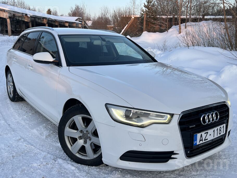 Audi Pārdošanā labs A6 Quattro ar 3.0tdi jaudīgu un eko
