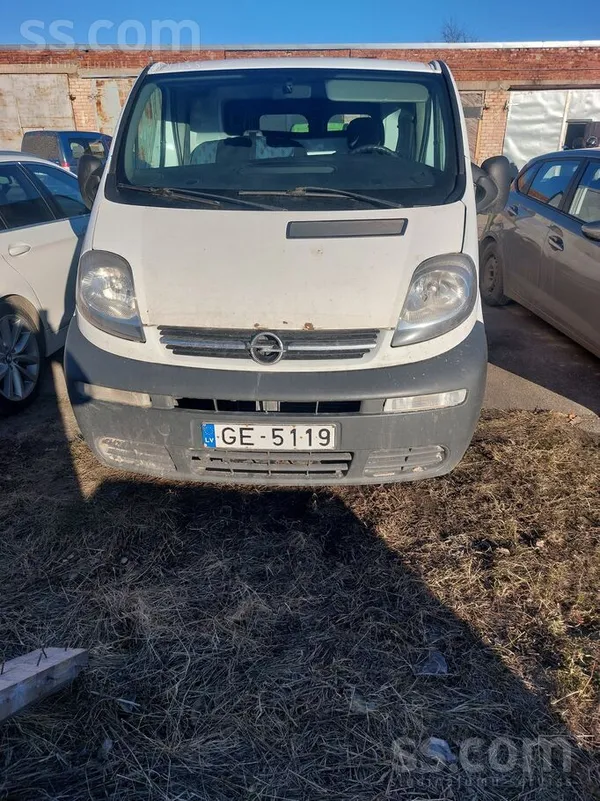 Opel Pārdodas labs darba buss 