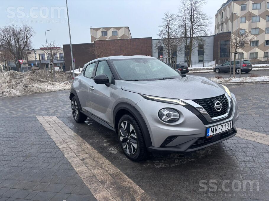 Pārdod īpašnieks – stilīgs un ekonomisks Nissan Juke Acenta (2021. gada, 1.0