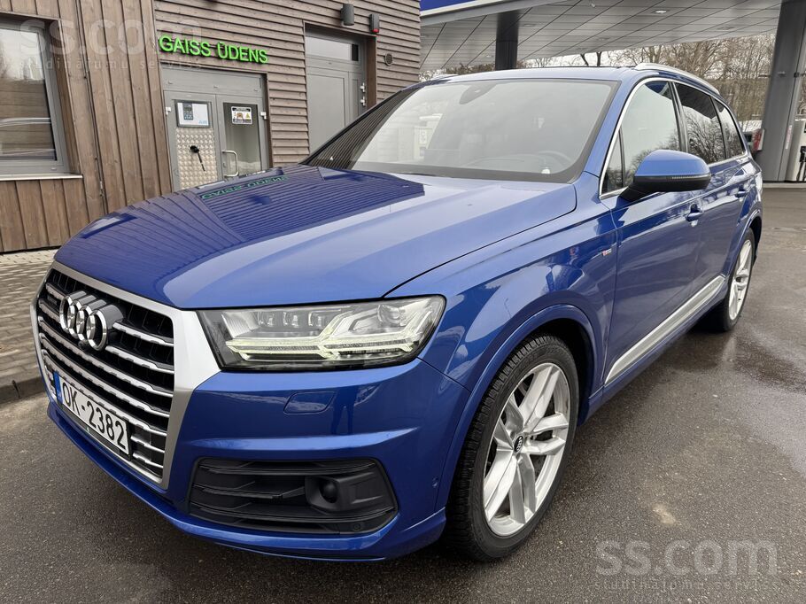 Audi Izcilā stāvoklī 7 vietīgs Audi Q7 3.0 V6 Tdi 272 Z