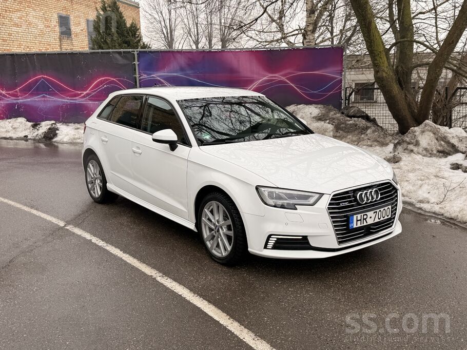Audi Audi A3 40 E-Tron Plug-in. Gada nodoklis 0 euro, 