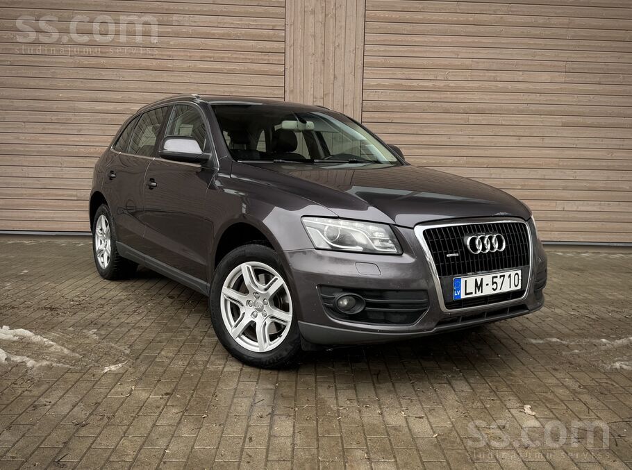 Audi Q5 3.0 Tdi Quattro 2010 gada automāts.
Auto labā tehniskā un vizuālā