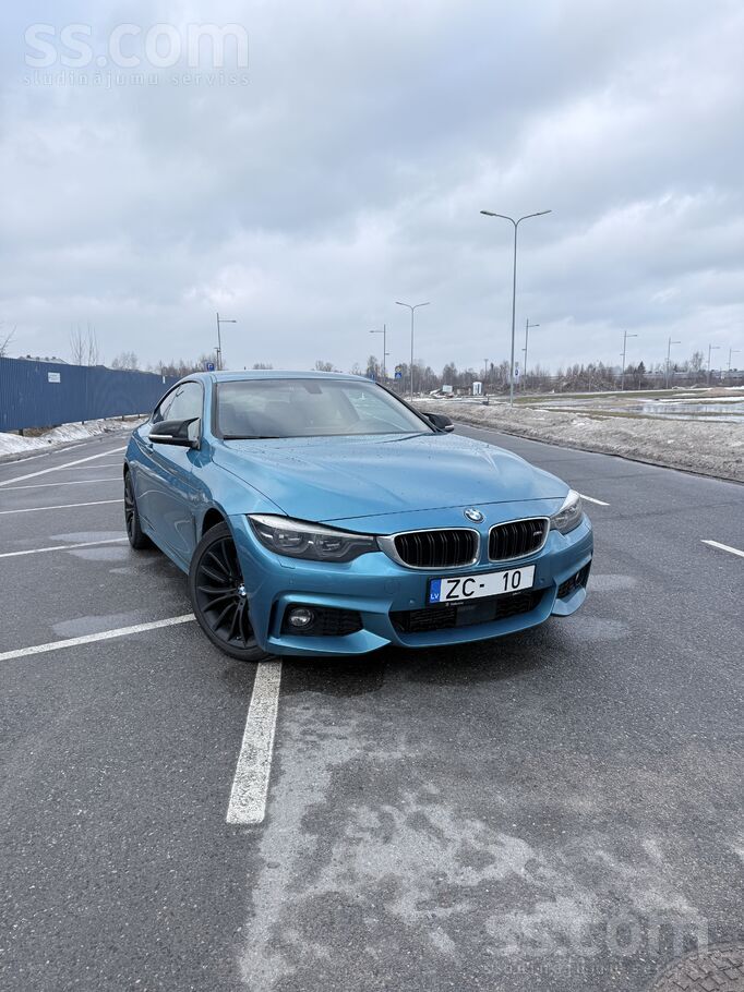 Pārdod BMW 430d lieliskā tehniskā un vizuālā stāvoklī. Jaudīgs un ekonomisks