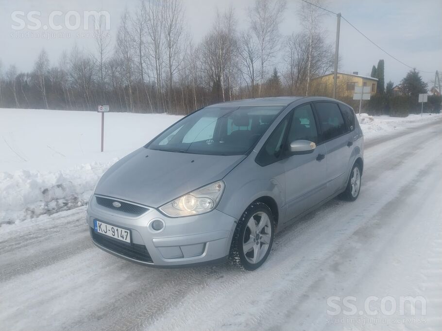 Ford Pārdodu Ford S-max. Svaiga tehniskā apskate, nodok
