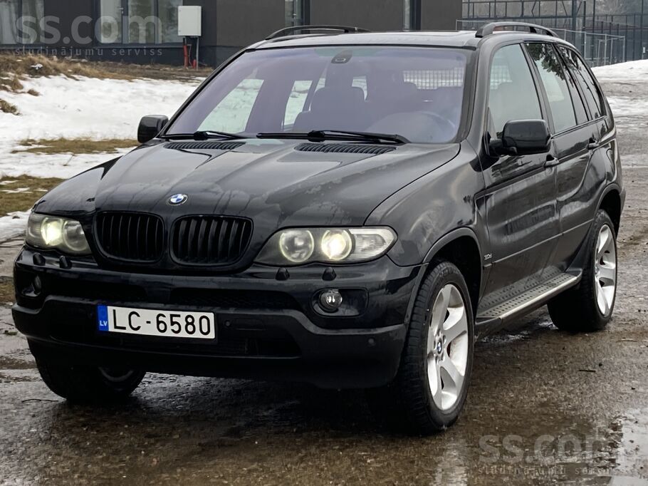 BMW Pārdodu BMW X5 labā stāvoklī. Dzinējs 160kw, ātrum