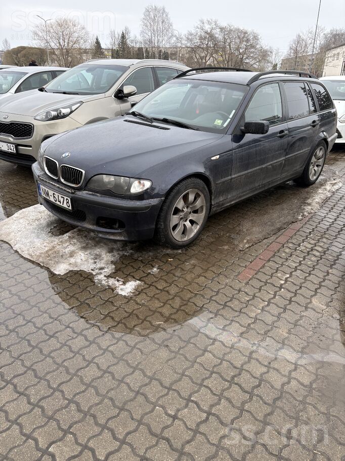 BMW Iet uz tirgu e46 skate līdz 27.10 2.0d 110kw autom