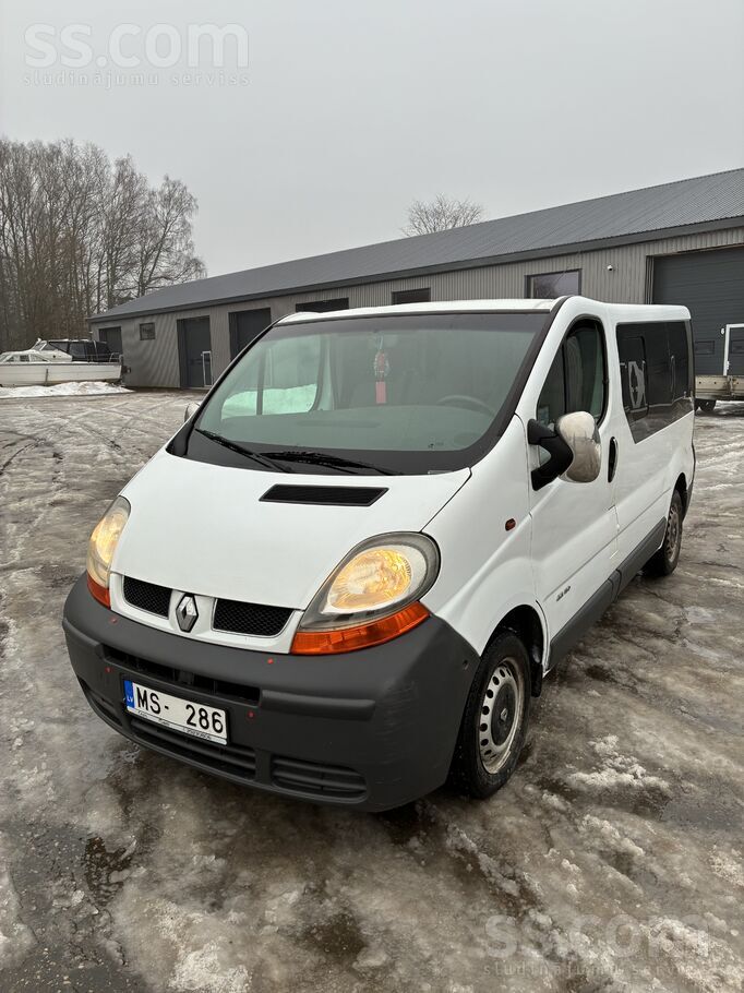 Renault Renault Trafic, pasažieru buss 8+1. Tehniski ļoti 