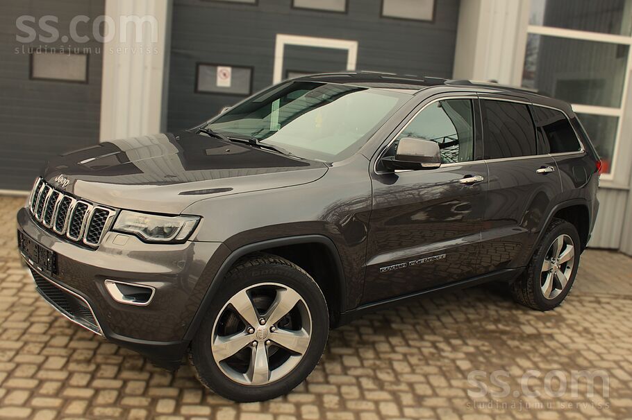 Jeep Grand Cherokee 3.0 Crd Overland. 
- 3.0l dzinējs, pilnpiedziņa 4x4, au