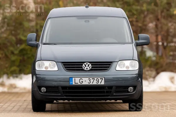 Volkswagen Vw caddy life, 7 vietas, pedantiski kopts auto, ne