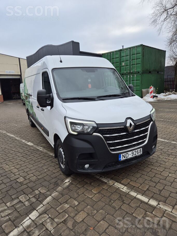 Uzņēmums pārdod Renault Master L3 H2. Auto gan tehniski gan vizuāli ir labā