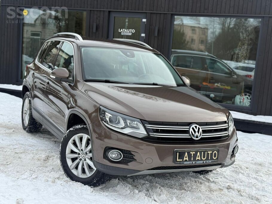Volkswagen Auto jāredz dzivē. Rets piedāvājums VW Tiguan nese