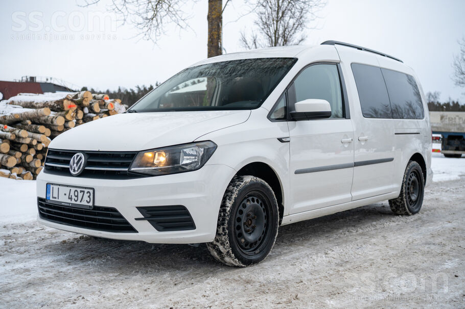 Volkswagen VW Caddy Maxi, 2.0 Tdi, 100 ZS (75Kw) - teicamā st