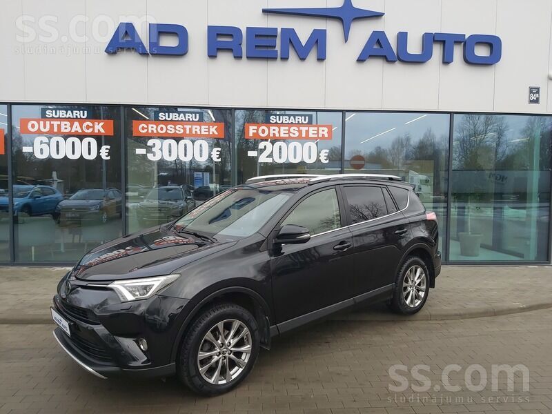 Toyota Rav4 2.0i benzīna dzinējs/ 152 Zs; Automātiskā ātrumkārba, Pilnpiedzi