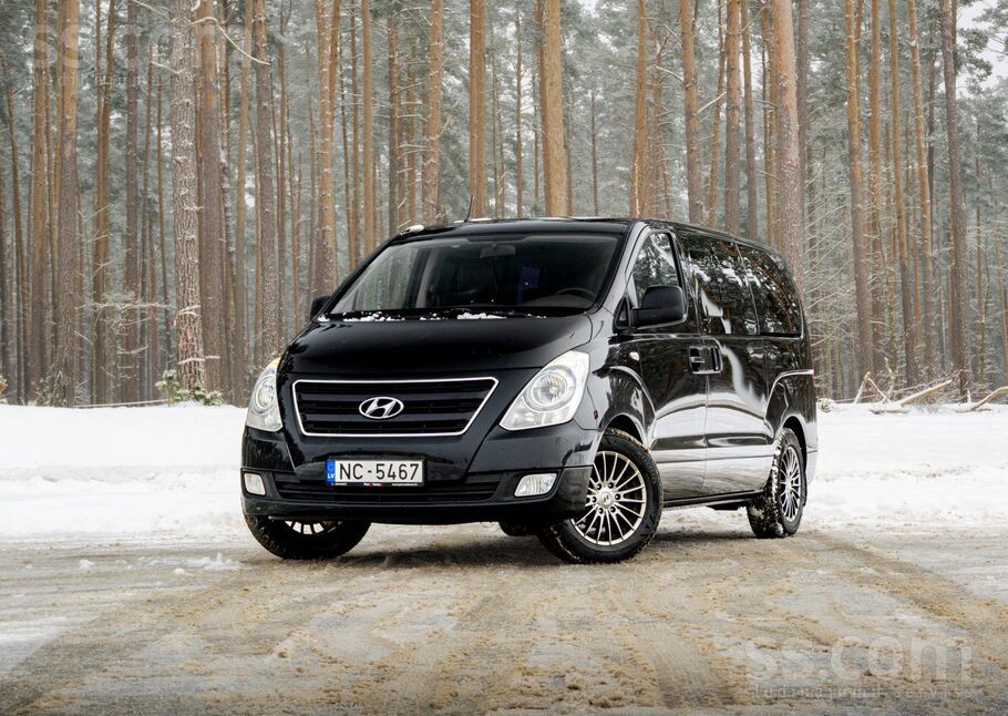 Hyundai H1 2.5l dīzelis. 125Kw
Tehniskā apskate derīga līdz 07.2026
Vid. d