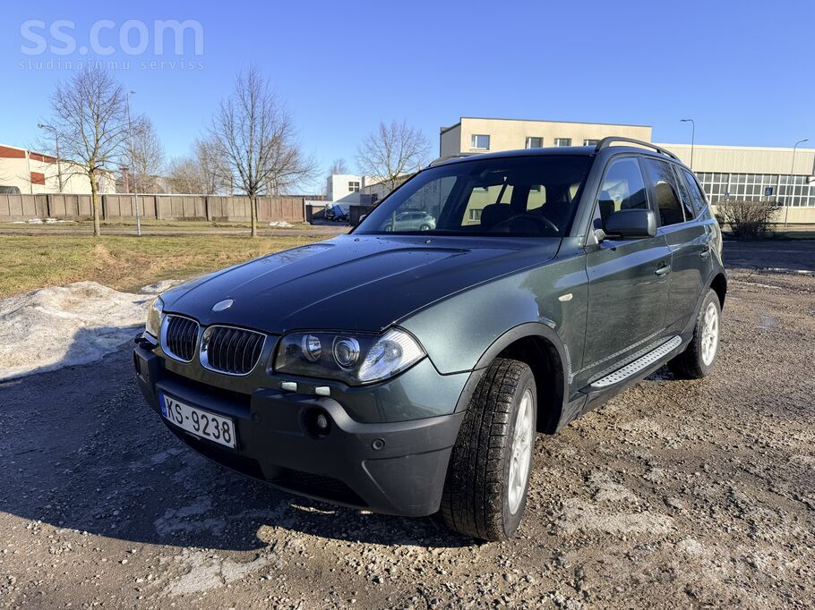 BMW Uzticams un lēts ekspluatācija BMW X3 ar M57D30 Dī