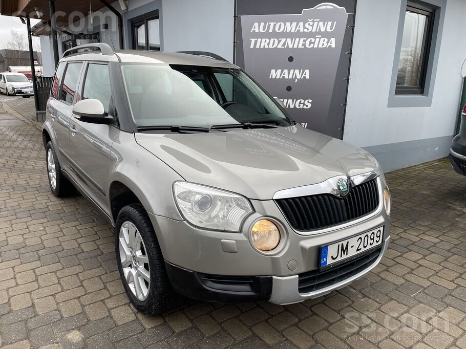Skoda 2010 Škoda Yeti 1.2 Benzīns 77kw/105zs Manuāla ātr