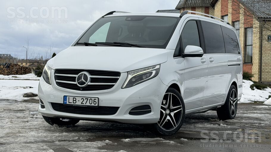 Edition V250d 7G-Tronic Long 190zs/140kW
Ļoti labā tehniskā stāvoklī. Pilnā