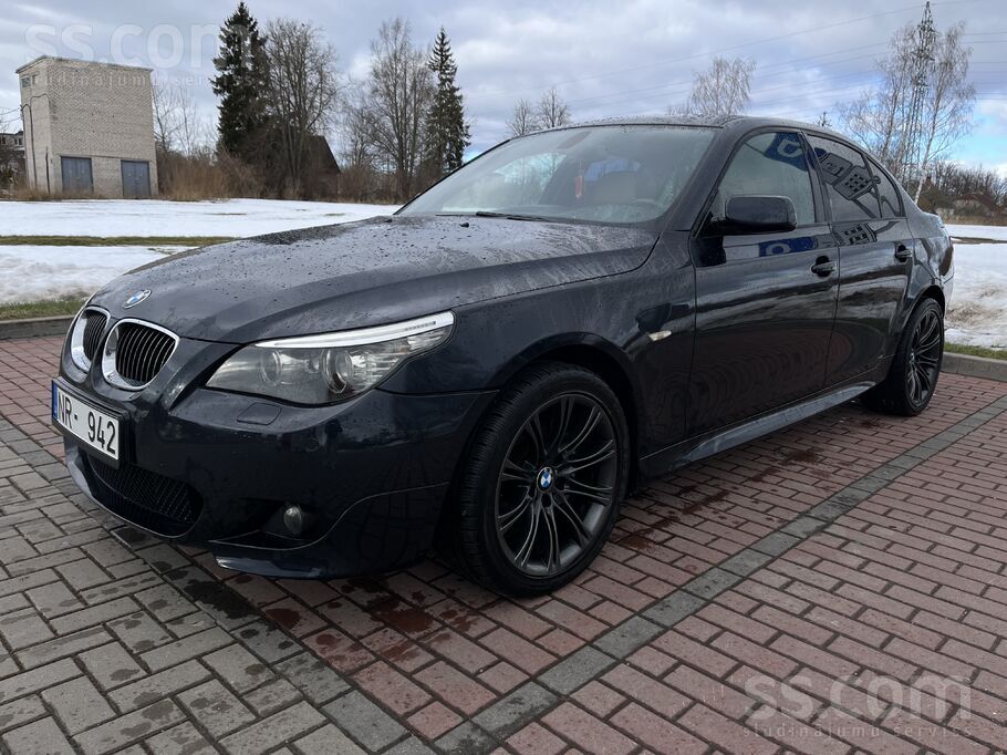 BMW Pārdodu jaudīgu un labi aprīkotu BMW 530xd (E60). 