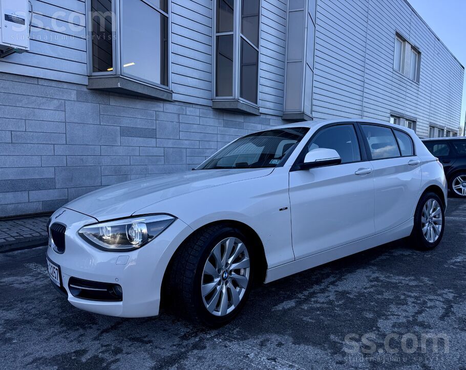 BMW 116I Sport 1.6l benzīns, 2013.gads. 100kw
Tehniskā apskate derīga līdz