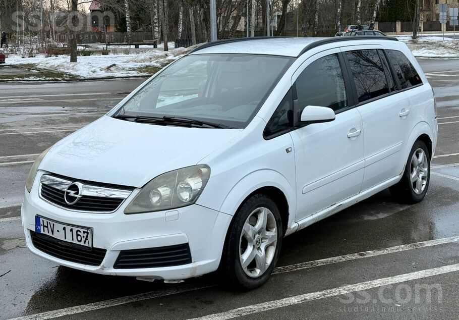 Opel Opel Zafira - 7 sēdvietas, 1.9L, 88kw dīzelis ar m