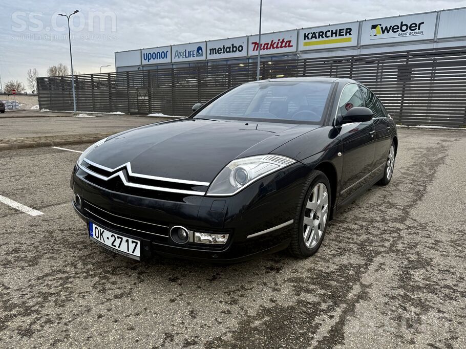 Citroen C6 2.7hdi150kw Automāts. Old Timer Car. Tikko ievests no Niderlande.