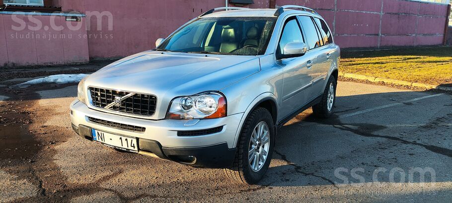 Volvo Xc90 Summum 2.4 D5 Awd 136Kw Melni ādas elektro sē