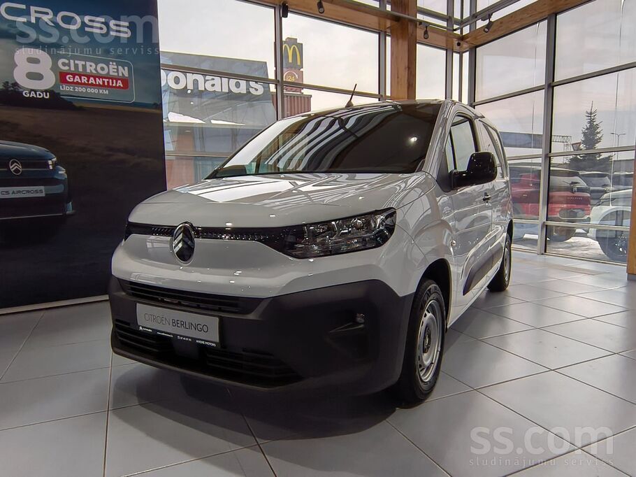 Citroen Berlingo Van L1 110 zs. Piedāvā SIA Andre Motors, oficiālais Citroen