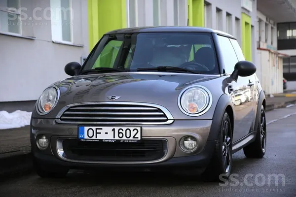 Mini 1.6benz/55kw, manuāls, melnie griesti, kruīza kont