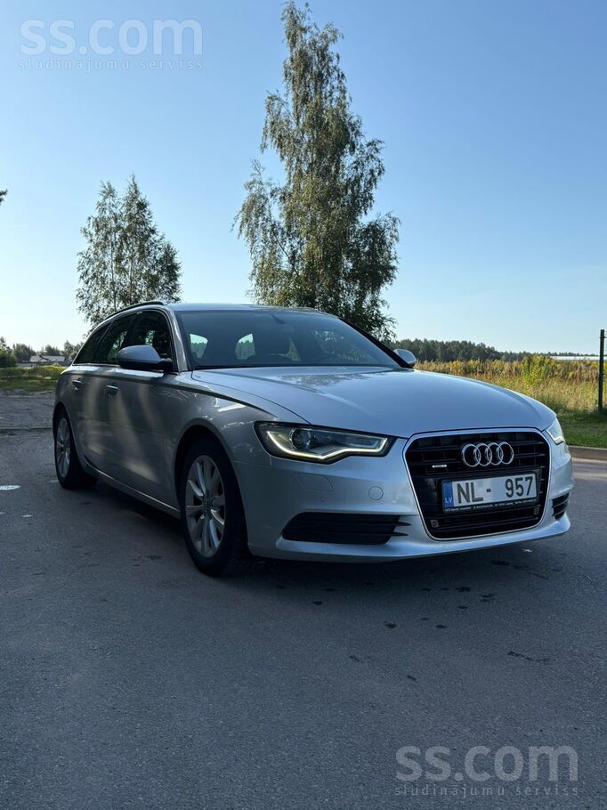 Sakarā ar cita auto iegādi tiek tirgots labs Audi A6 C7 3.0 Tdi Quattro, 8-p