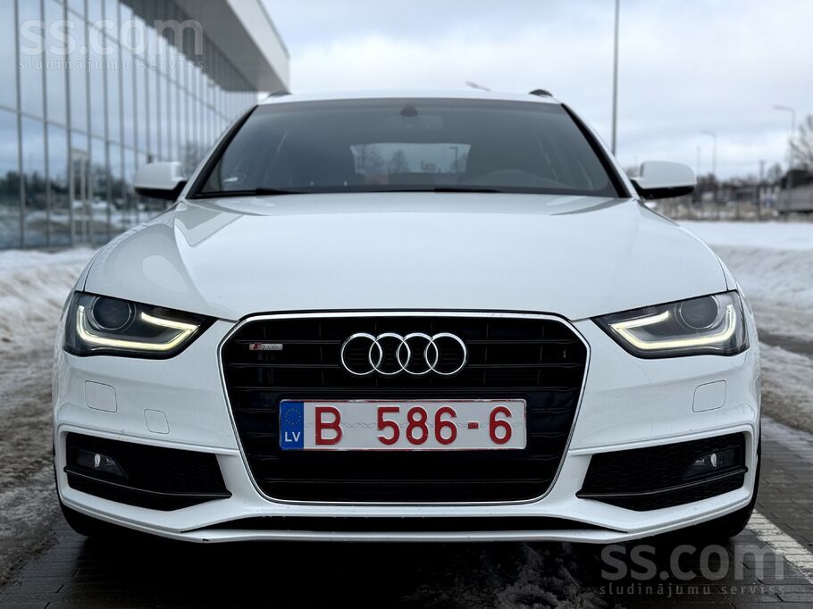 Audi Audi A4 Facelift, S-Line, 2.0D 100kw, manuālis.