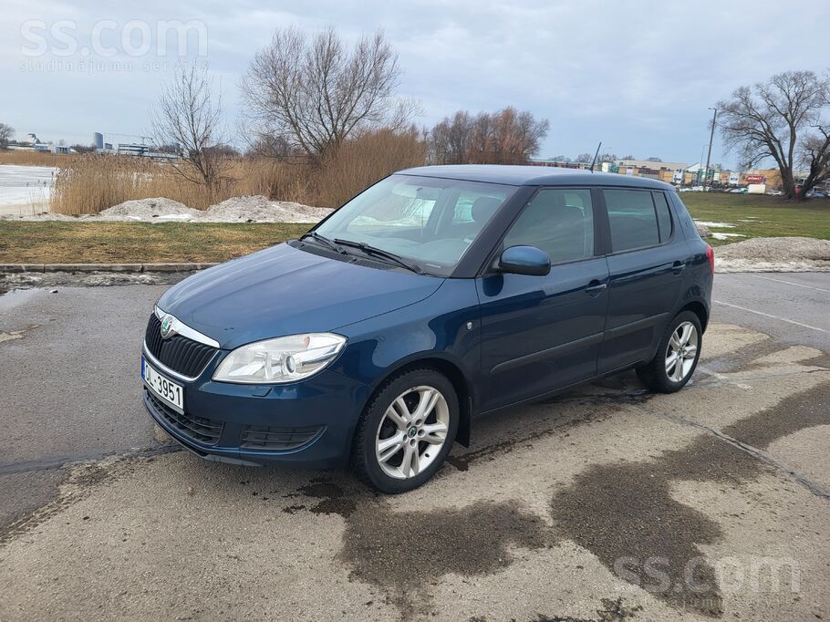 T. A 08.12.2026, Škoda Fabia 2012g, 1.6tdi , 66kw, 5mpkp, labā tehniskā un v