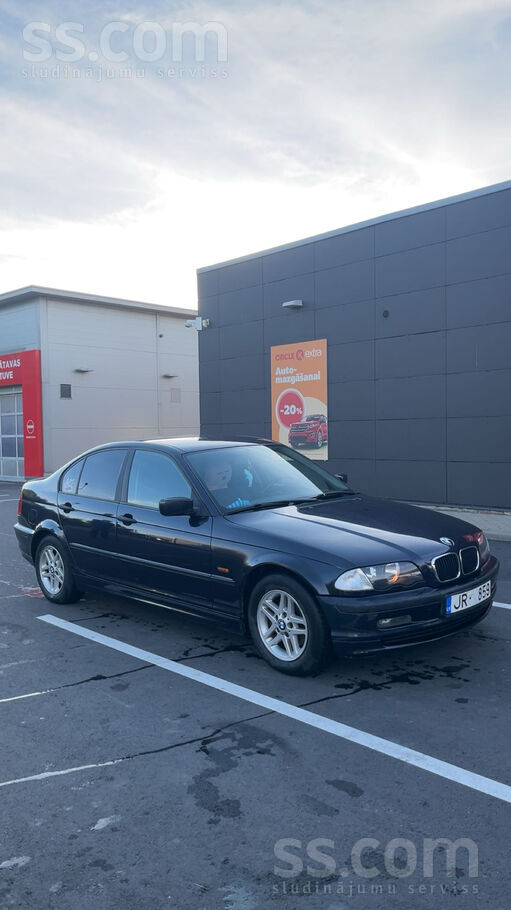BMW Pārdodu E46 lieliskā tehniskajā stāvoklī. 