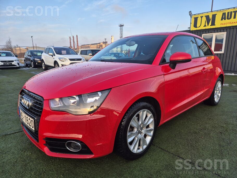Audi A1
Dzinēja tilpums: 1.6 Tdi
Jauda: 77 кw / 105 zs
Degvielas veids: