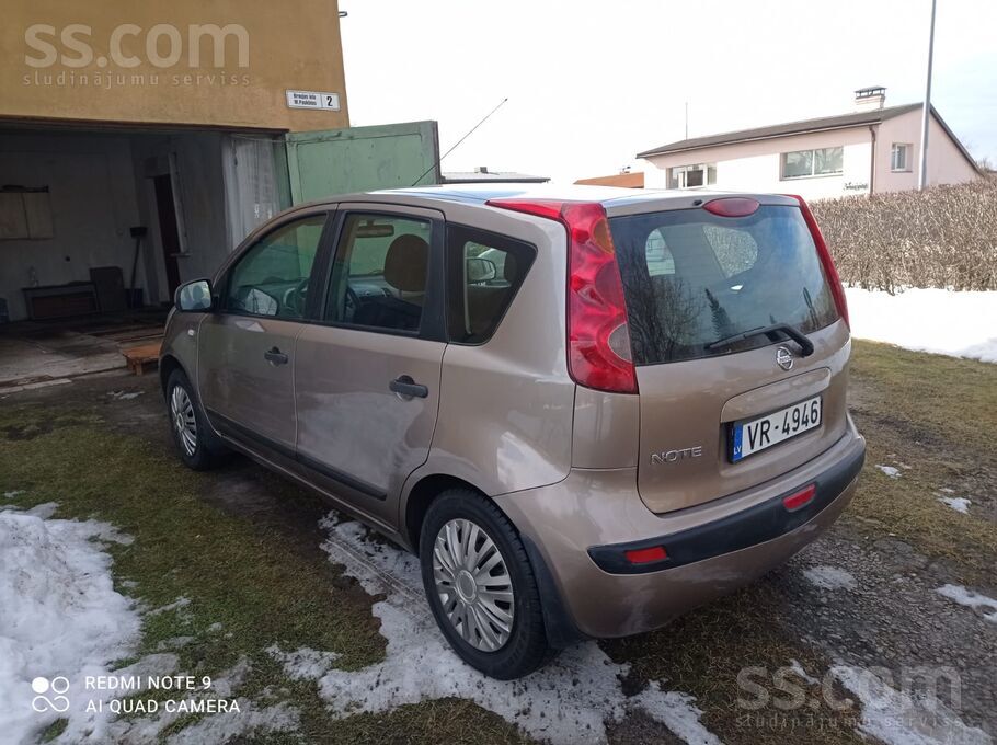 Pārdodu automašīnu Nissan Note teicamā tehniskā un vizuālā stāvoklī, rūsa na