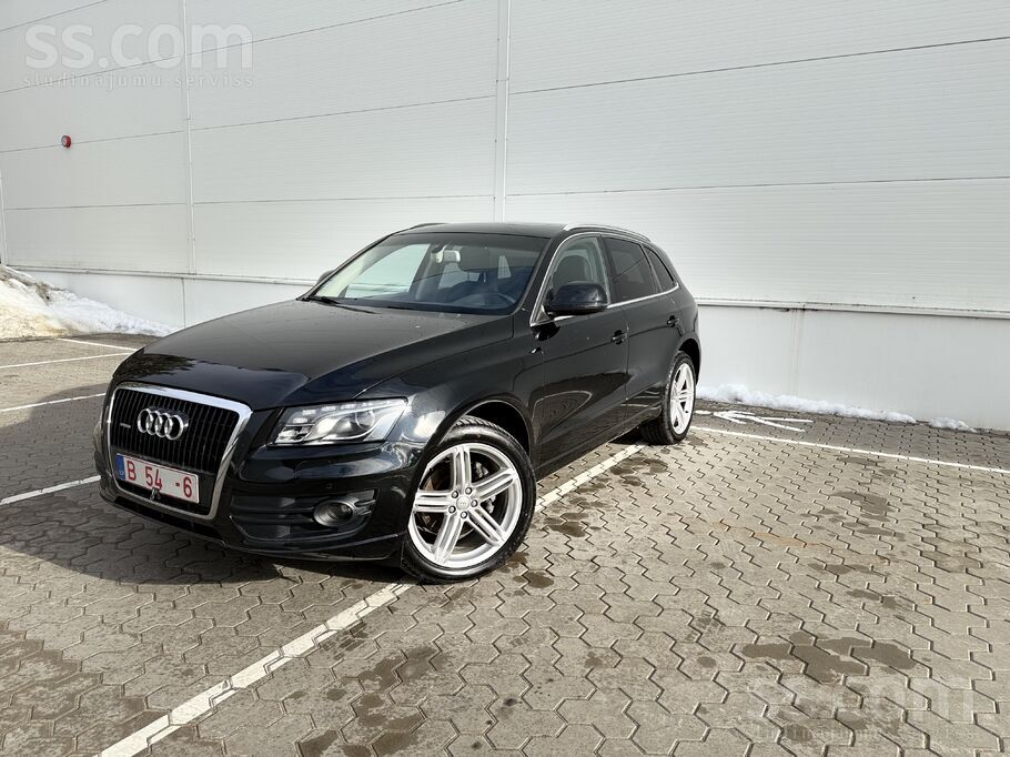 Audi Tikko iedzīts Audi Q5 Quattro ar 176kw/240zs. Izci