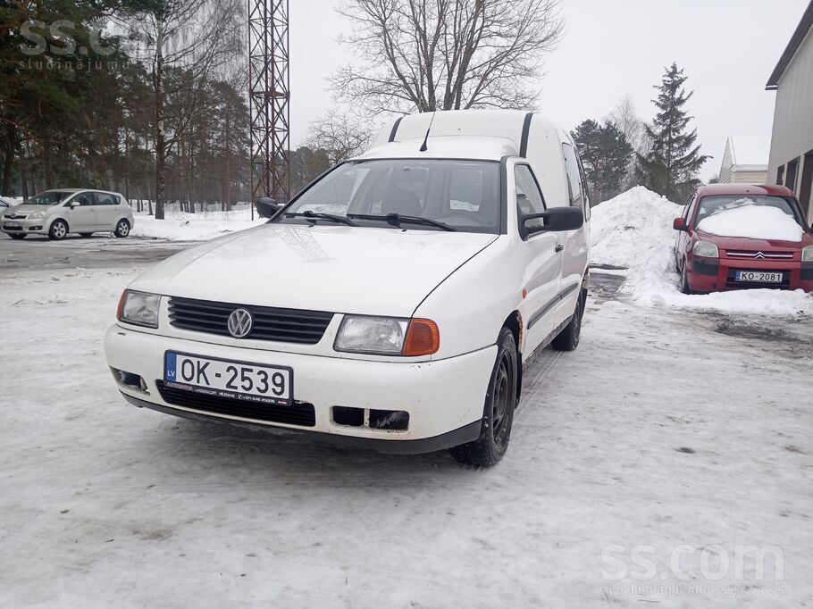 Volkswagen Sveicināti. Uz tirdziņu ejošs Caddy. Vajag pielikt