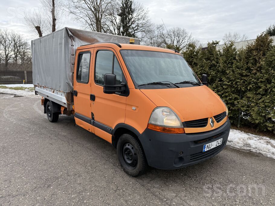 Renault Pārdod Renault Master ar kravas kasti 2.5 Tdi